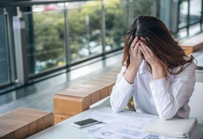 Căng thẳng và áp lực cuộc sống là một trong những nguyên nhân khiến cơ thể lão hóa sớm